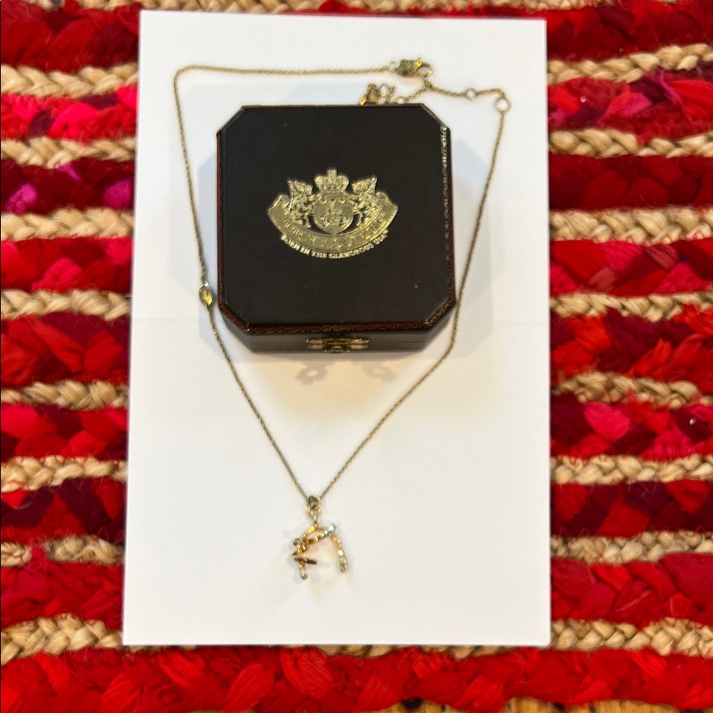 Juicy Elegant Gold Plated Necklace with Pendant